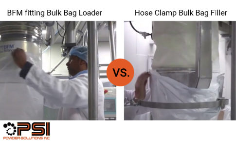 BFM fitting Bulk Bag Loader vs. Hose Clamps